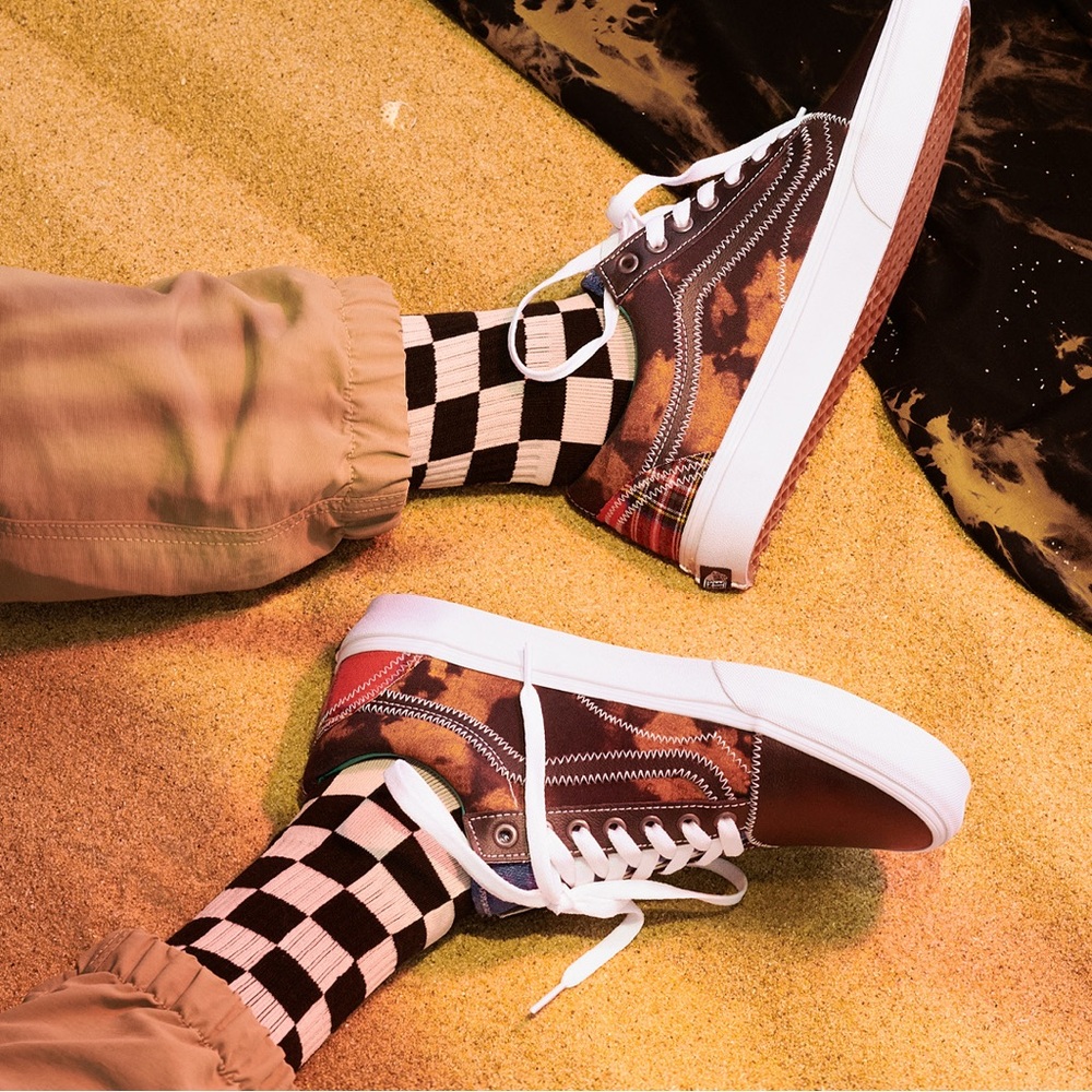 VANS old skool zip, tartan daze